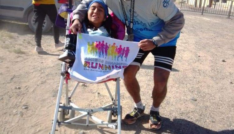 Sebastián Inalaf: «Milagritos quiere participar de la maratón del 7 de marzo en Patagones y precisa ayuda»