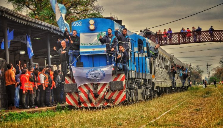 Este viernes 29 pasara por SAO el tren solidario con destino a Ojos De Agua