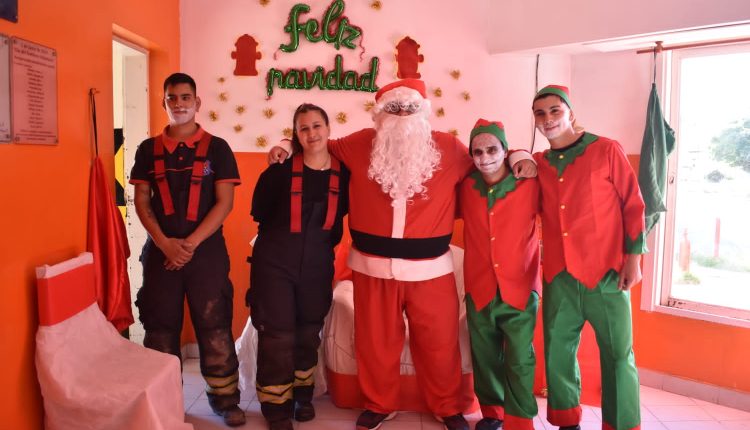 BOMBEROS VOLUNTARIOS: Realizan campaña de juguetes y golosinas por Navidad. Por Cristian Alonso