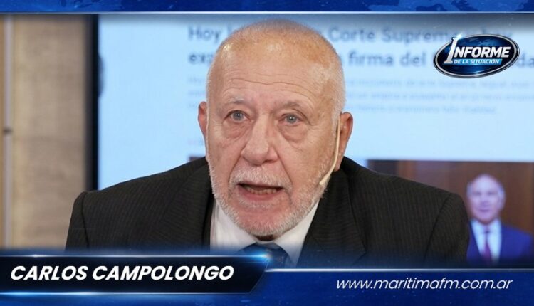 Dr.Carlos Campolongo: «Creo que el peronismo no existe»
